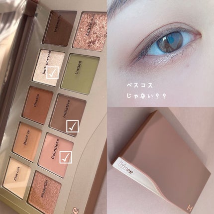 ニューデップスアイシャドウパレット/hince/アイシャドウパレットの人気ショート動画