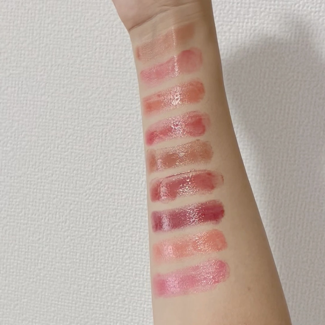 グラスティングメルティングバーム/rom&nd/リップバームを使ったクチコミ（3枚目）