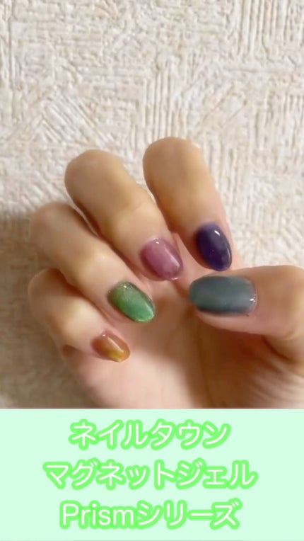 マグネットジェル/NAILTOWN/ジェルネイルの人気ショート動画