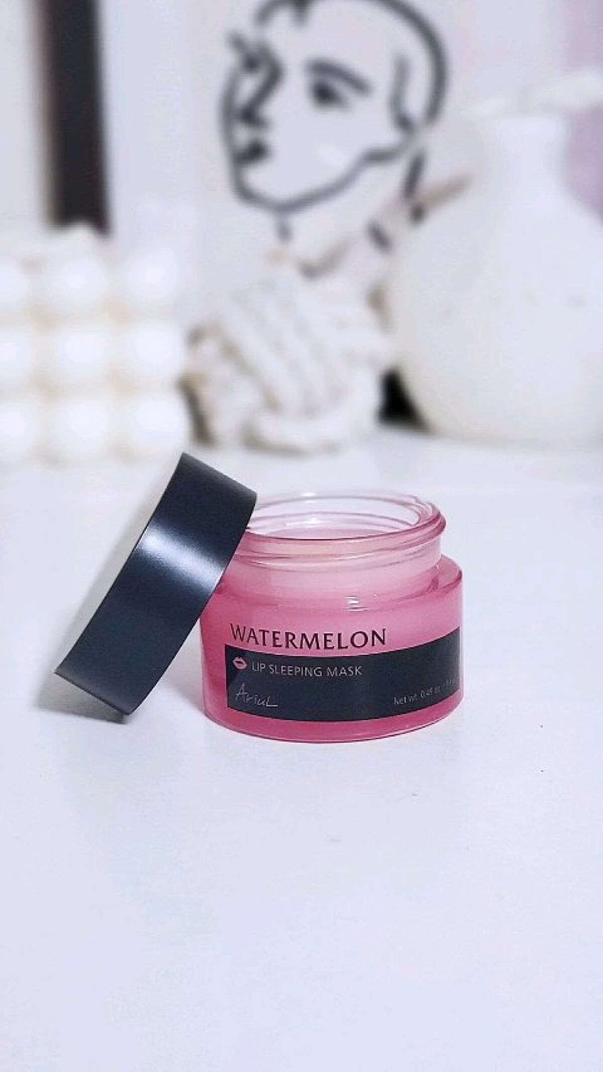 ウォーターメロンリップスリーピングマスク/Ariul/リップバームを使ったクチコミ（1枚目）