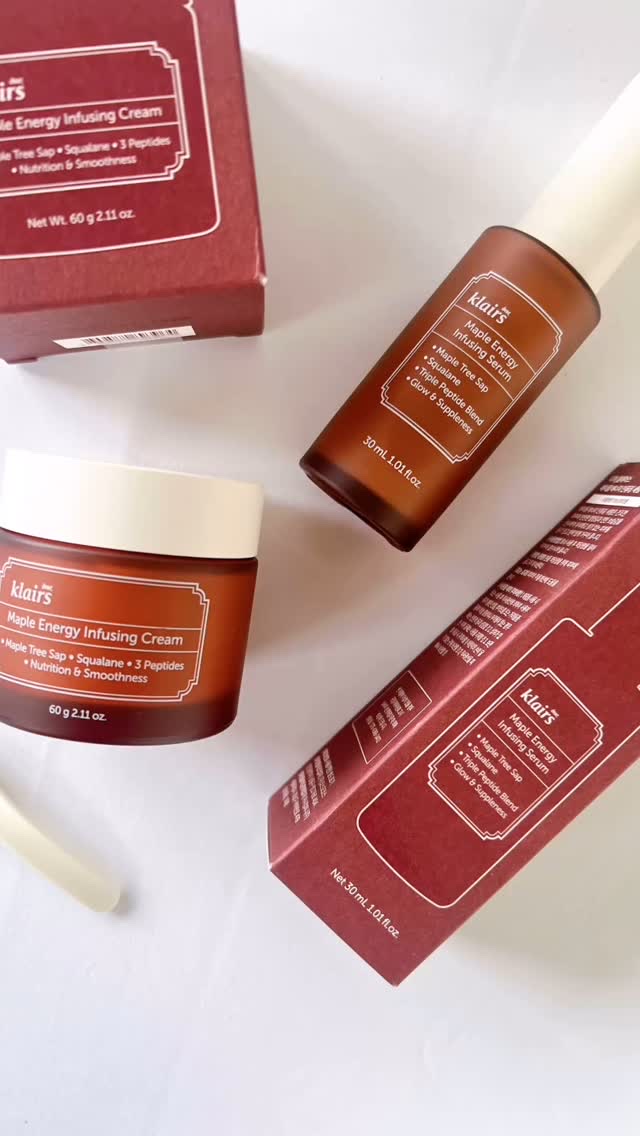 メープルエナジーインフュージングセラム/Klairs/美容液の人気ショート動画