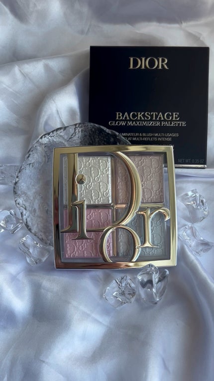 バックステージ グロウ マキシマイザー パレット/Dior/ハイライトを使ったクチコミ(1枚目)