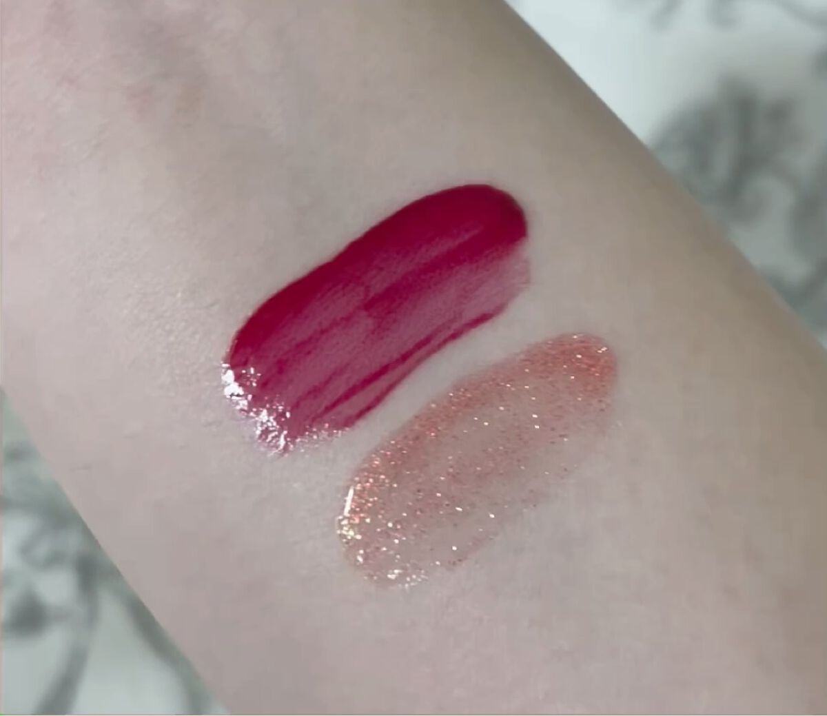 リップグリッター/A’pieu/リップグロスの動画クチコミ1つ目