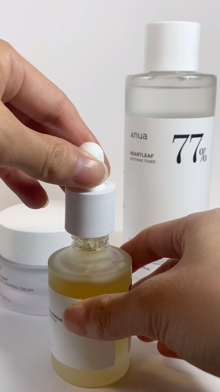 ドクダミ80%スージングアンプル/Anua/美容液の人気ショート動画