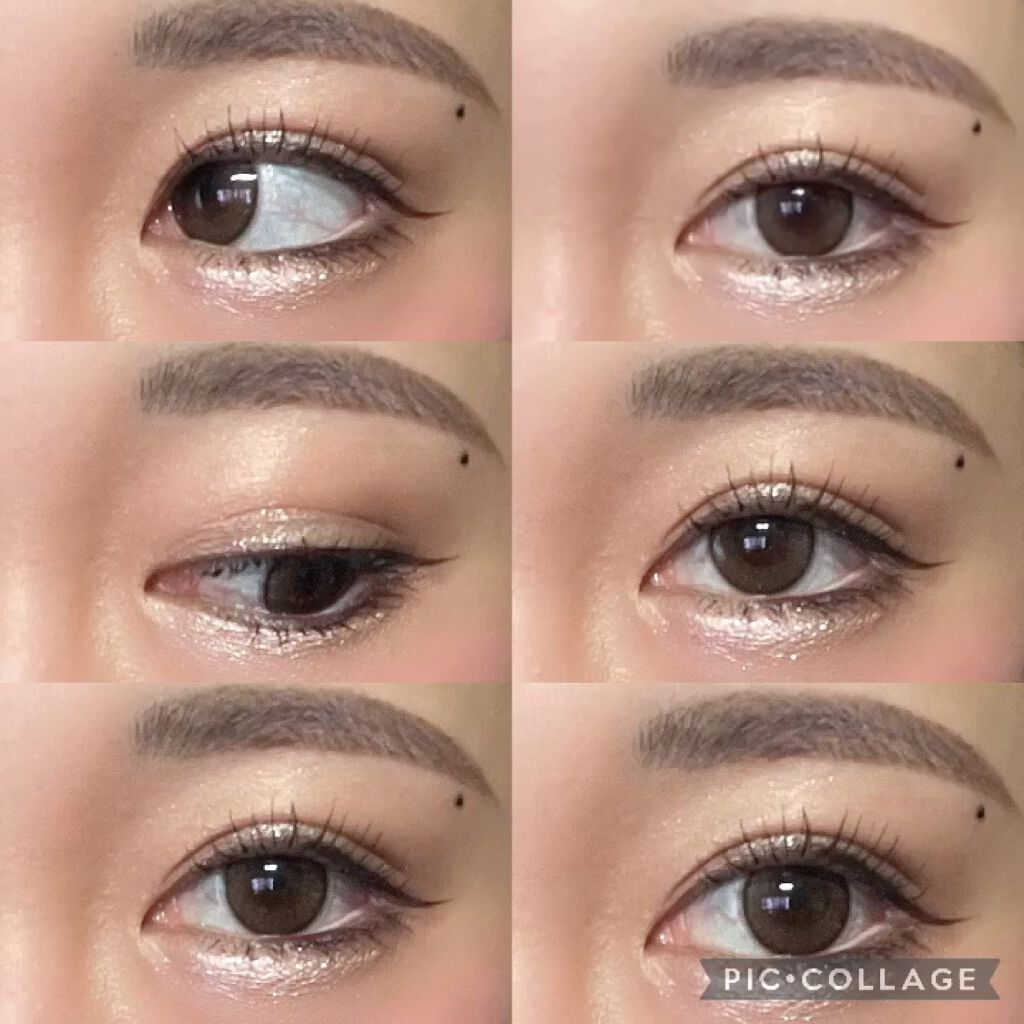 グリッター イルミネーションライナー R/CipiCipi/リキッドアイライナーを使ったクチコミ（2枚目）