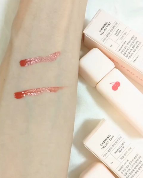 チューインガムベルベットティント/KIRSH(キルシー)/リップティントの動画クチコミ2つ目