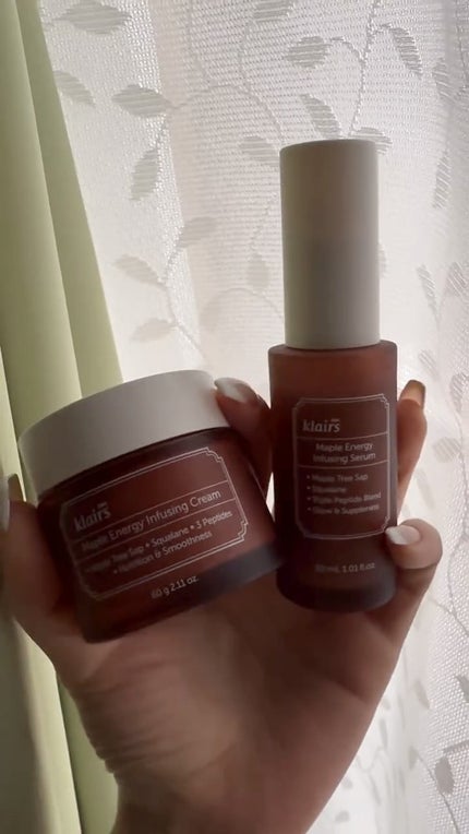 メープルエナジーインフュージングクリーム/Klairs/フェイスクリームの人気ショート動画