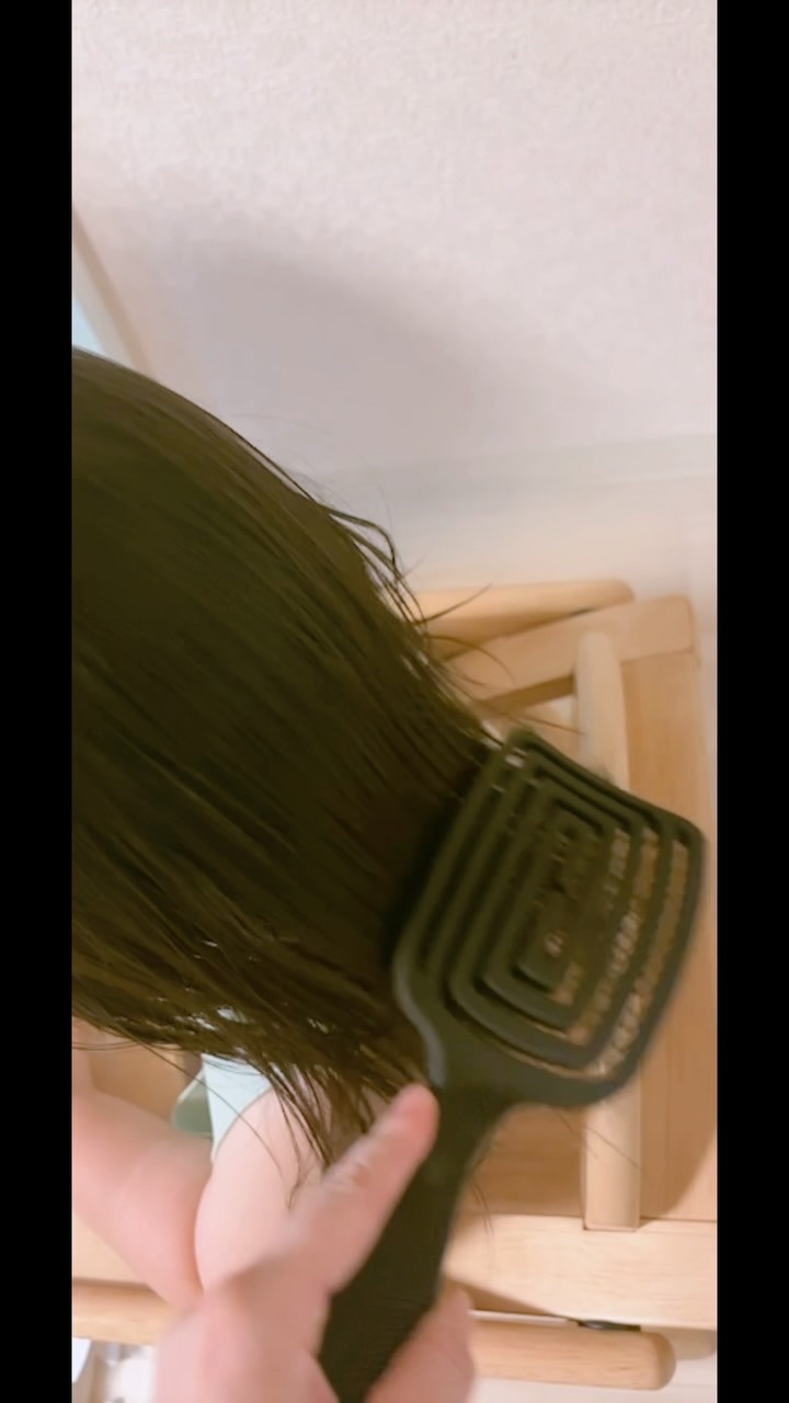 87saku ハナサク 速乾ブラシ/87saku/ヘアブラシを使ったクチコミ（1枚目）