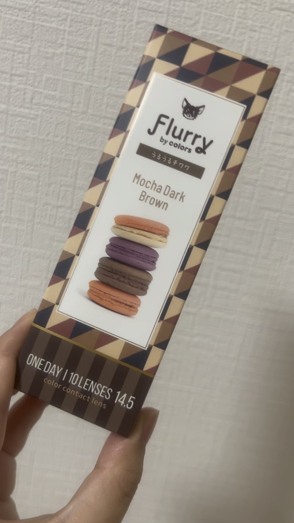 Flurry by colors 1day/Flurry by colors/ワンデー（１DAY）カラコンの動画クチコミ1つ目