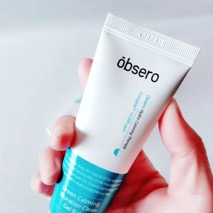 グリーンカーミングブルーレーションクリーンゲルバーム/obsero/フェイスクリームの人気ショート動画