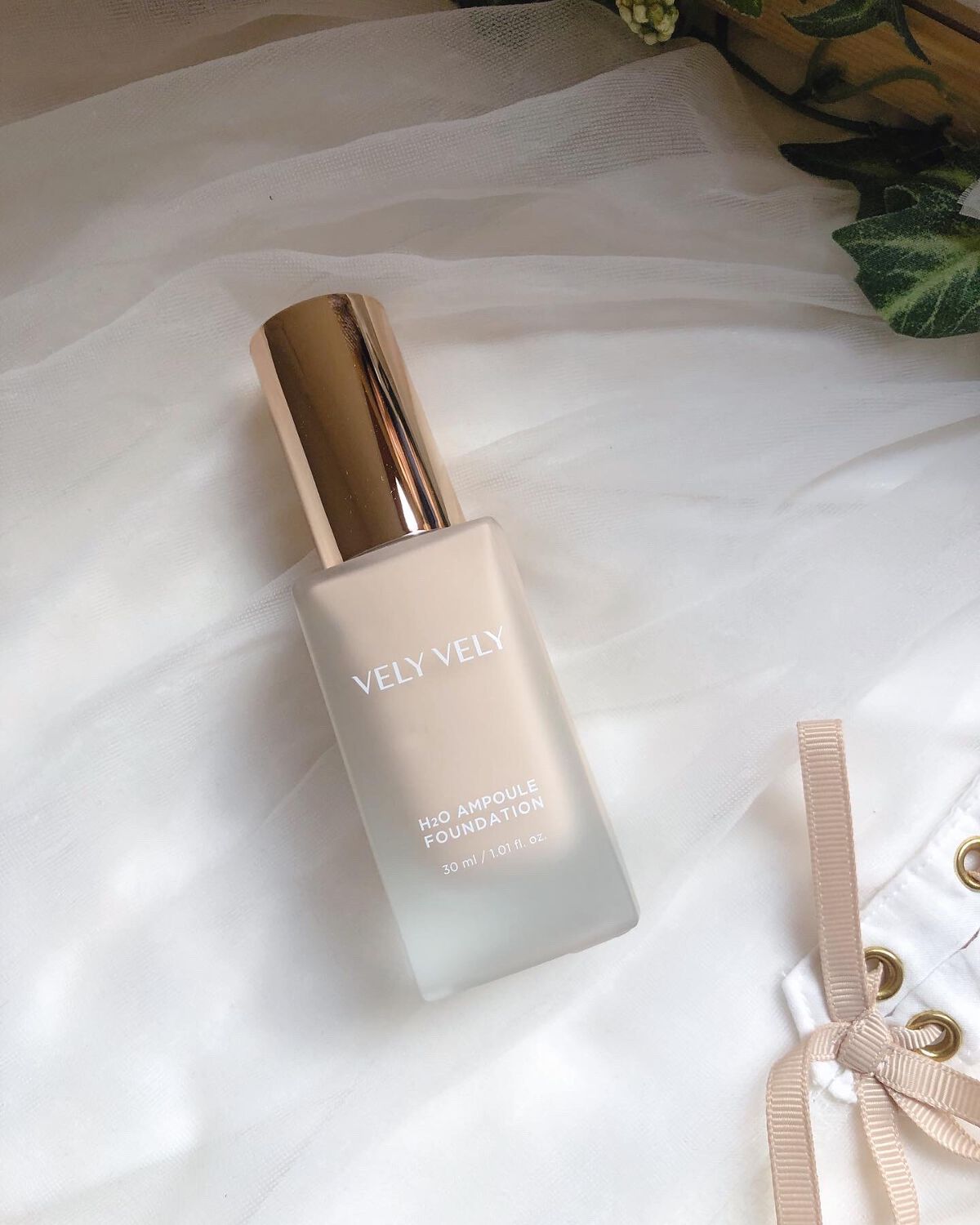 水分アンプルファンデーション/VELY VELY/リキッドファンデーションの動画クチコミ3つ目