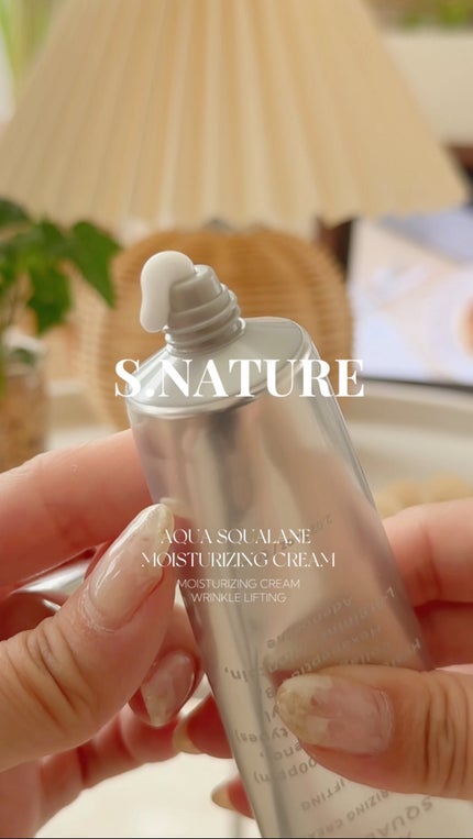 アクアスクワランモイスチャークリーム/S.NATURE/フェイスクリームの人気ショート動画