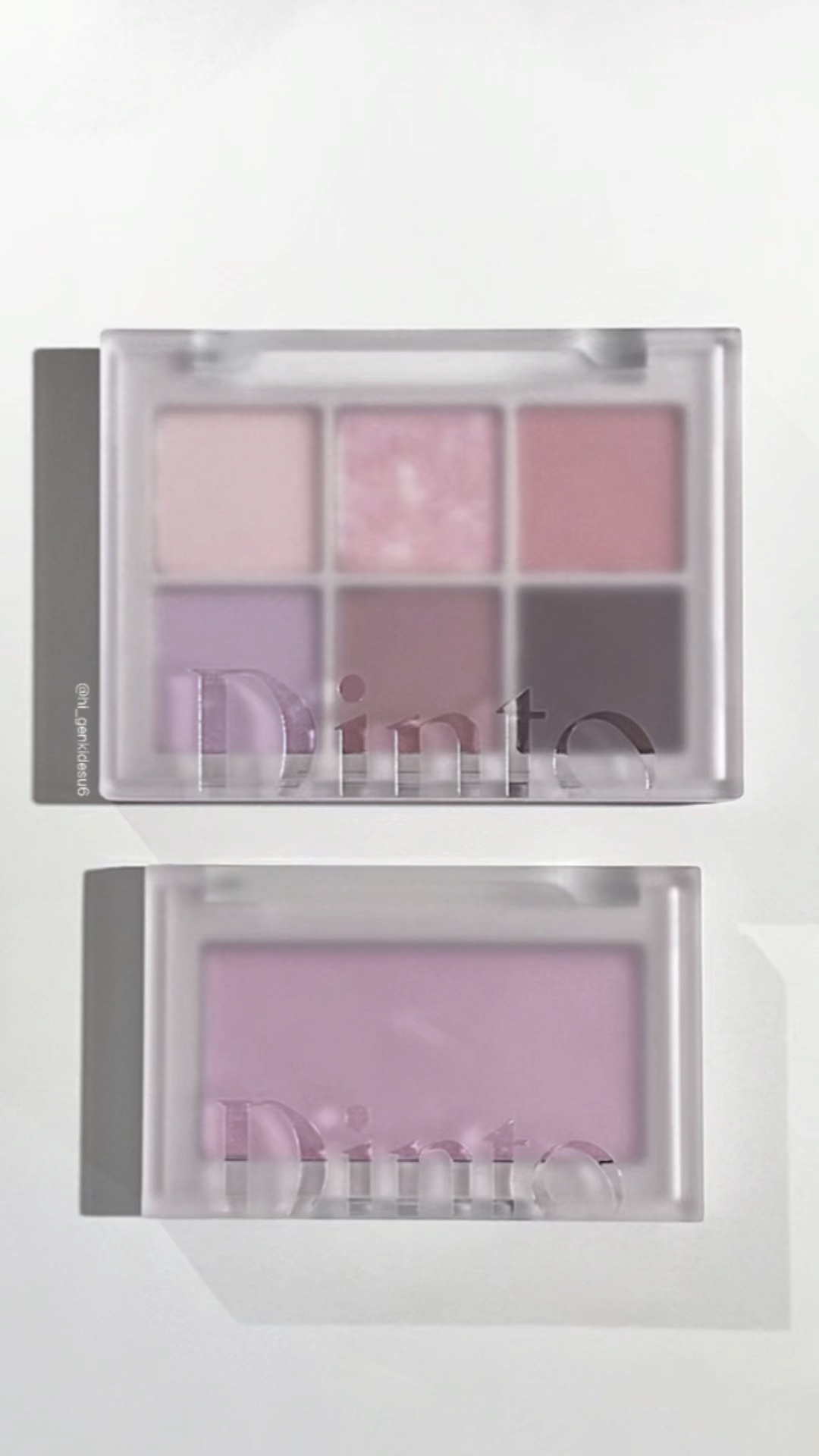 ピンククリスマスキャロルエディション/シャドウパレット+チークセット/Dinto/メイクアップキットを使ったクチコミ（1枚目）