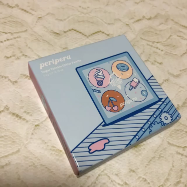 シュガートゥインクルグリッターパレット/PERIPERA/アイシャドウパレットを使ったクチコミ（1枚目）