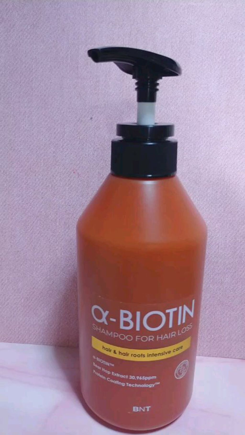 αビオチンシャンプー/アモーレパシフィック/市販シャンプーの動画クチコミ1つ目