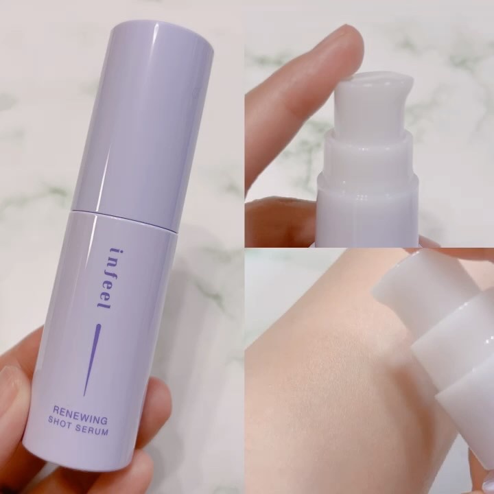 infeel リニューイングショットセラム[美容液]/Rz+ by ROSETTE/美容液を使ったクチコミ（2枚目）
