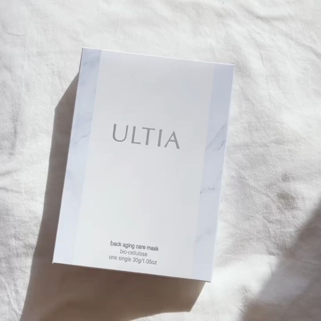 試してみた】ULTIA back aging care maskの効果・肌質別の口コミ