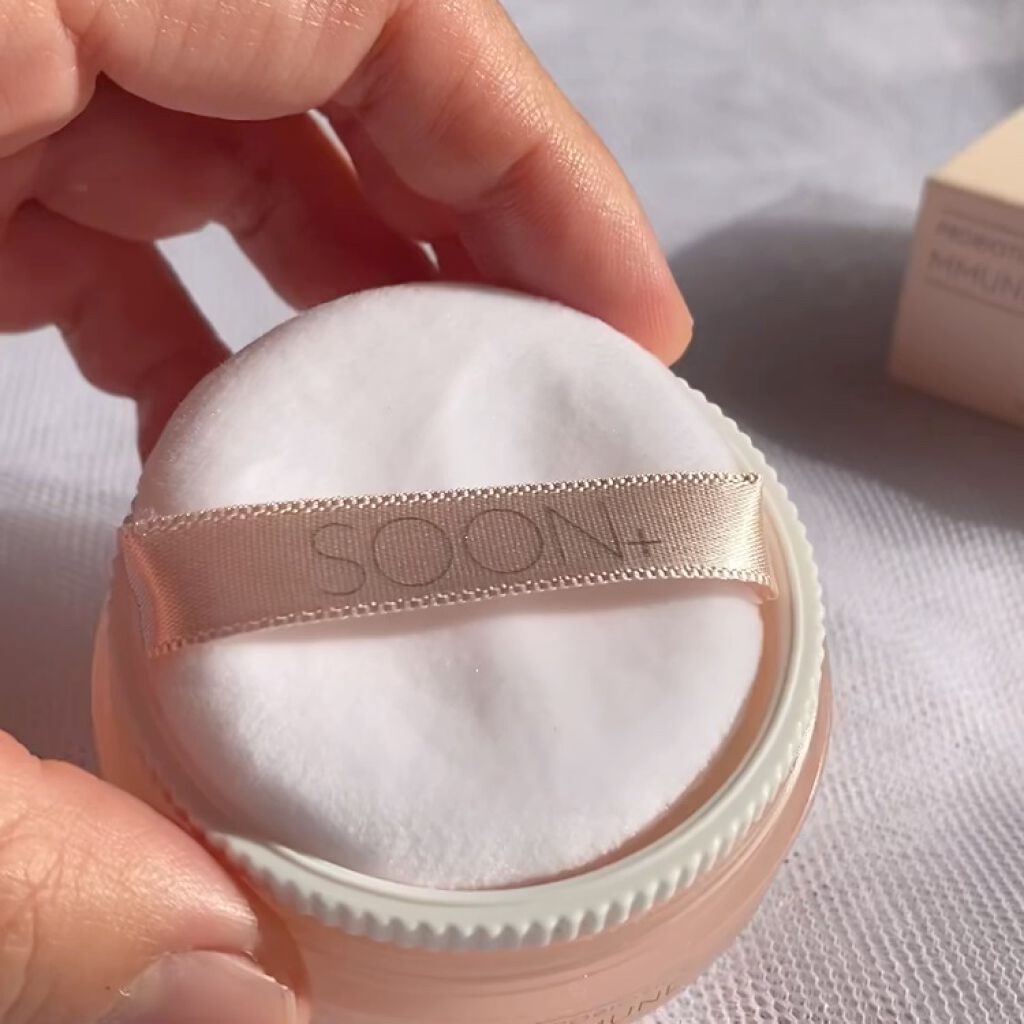 SOON+ プロバイオティクスミューンパウダー/soon＋/ルースパウダーを使ったクチコミ（2枚目）