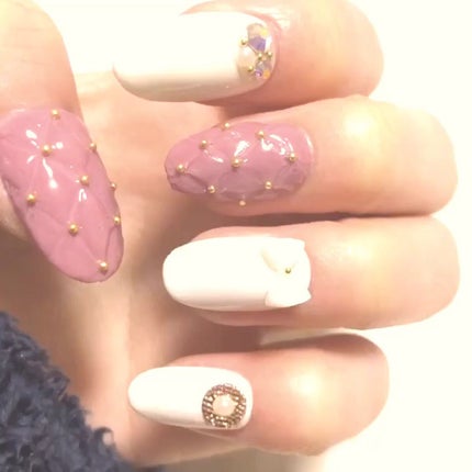 ジェルネイル(ライト対応)/セリア/ジェルネイルの人気ショート動画