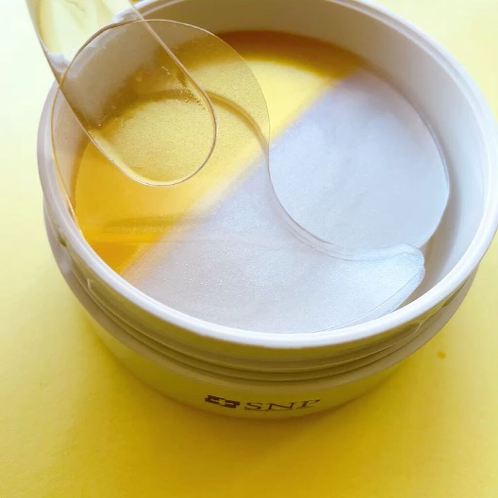 GOLD COLLAGEN DUAL EYE PATCH/SNP/アイケア・アイクリームを使ったクチコミ（3枚目）