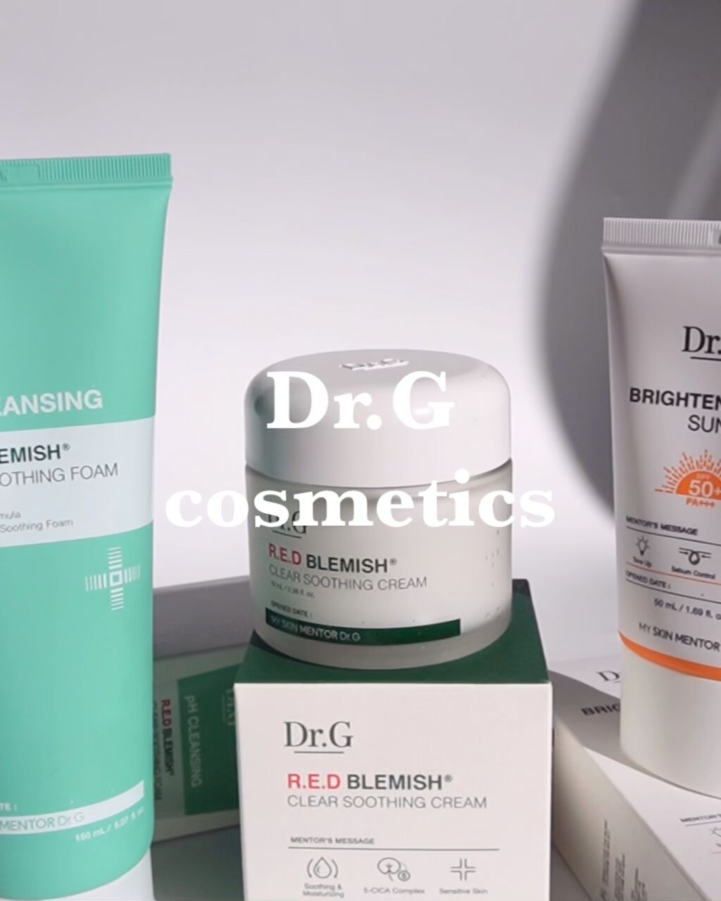 レッドB・Cスムージングクリーム/Dr.G/フェイスクリームの人気ショート動画