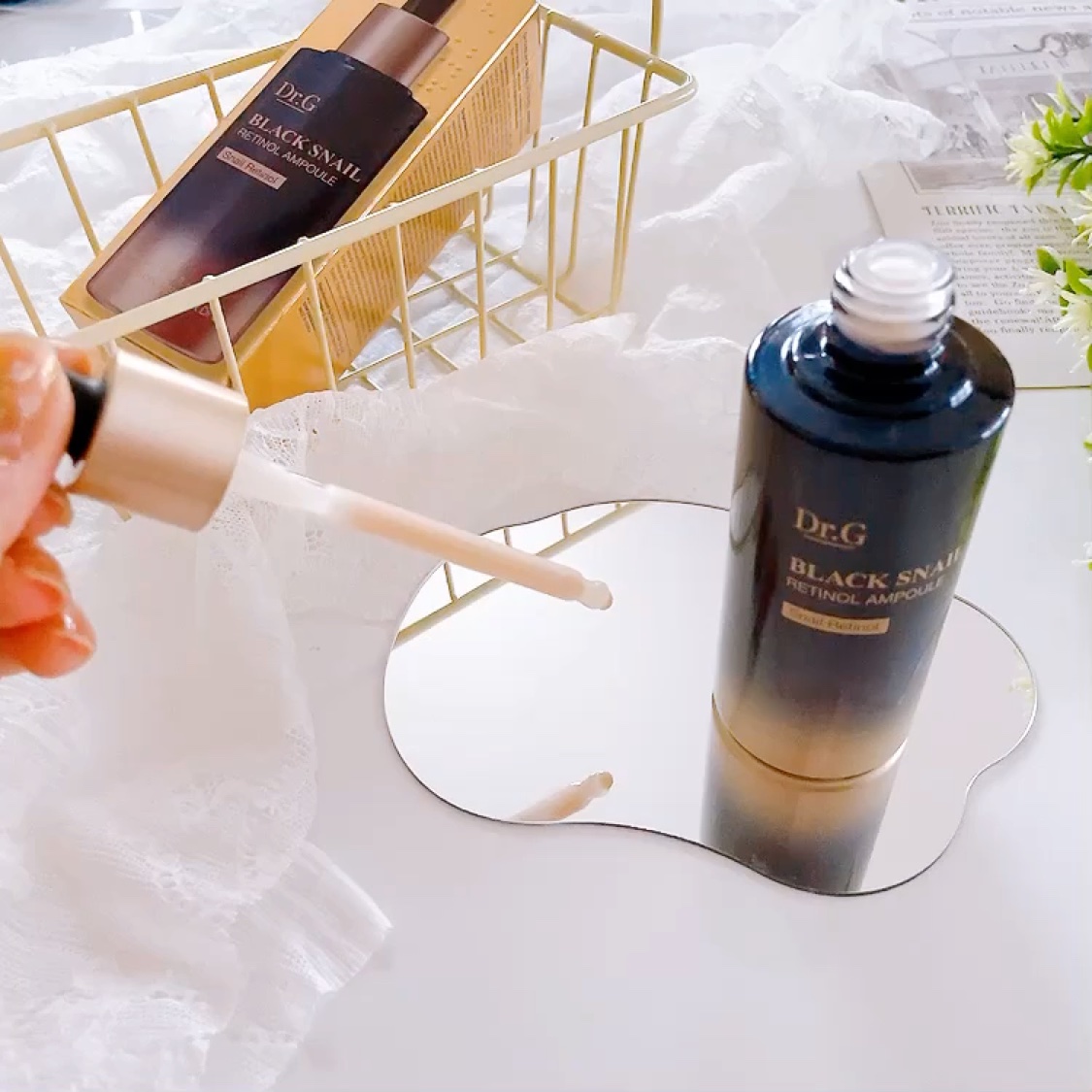 ブラックスネイルレチノールセラム/Dr.G/美容液を使ったクチコミ（3枚目）