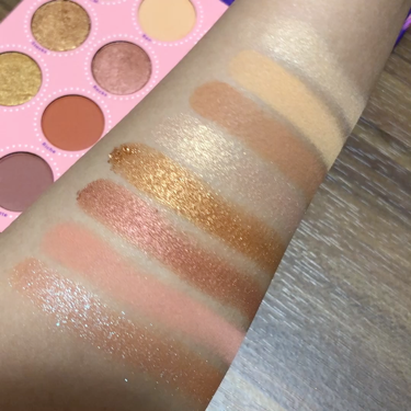 フォーチュンパレット/ColourPop/アイシャドウパレットを使ったクチコミ(4枚目)