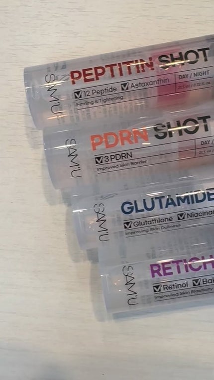 シナジーショットエディション/SAM'U/スキンケアキットの動画クチコミ3つ目