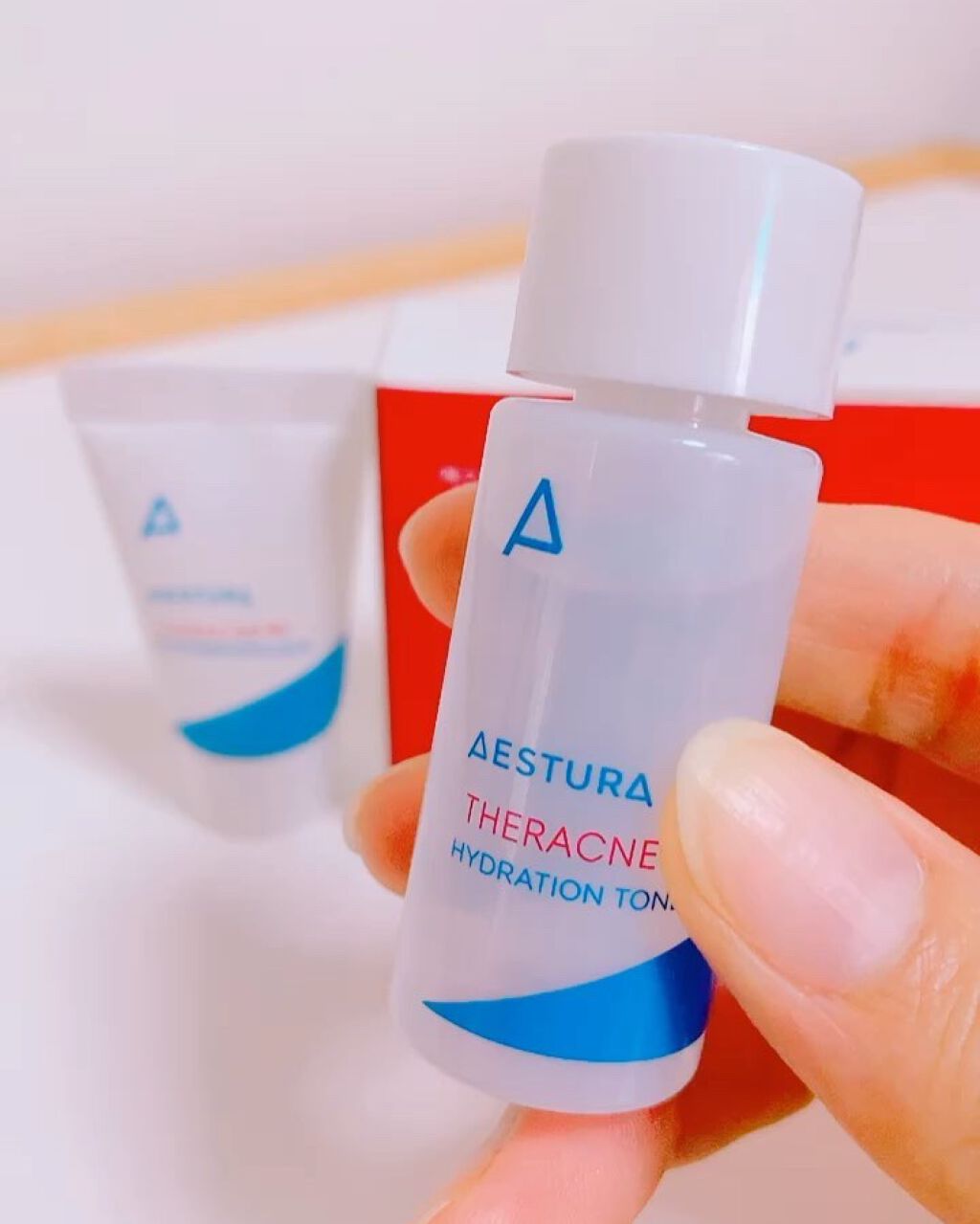 THERACNE365 HYDRATION TONER/AESTURA/化粧水の動画クチコミ1つ目