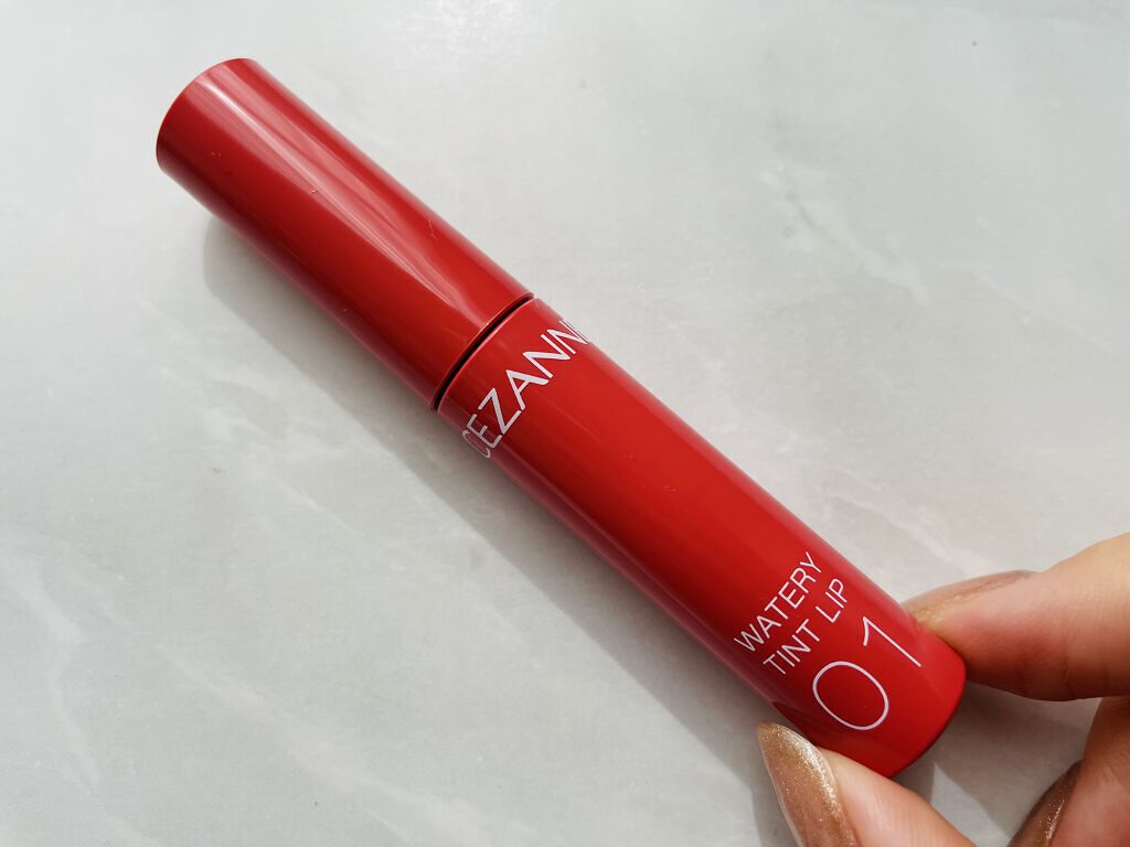 ウォータリーティントリップ/CEZANNE/リップティントを使ったクチコミ（1枚目）