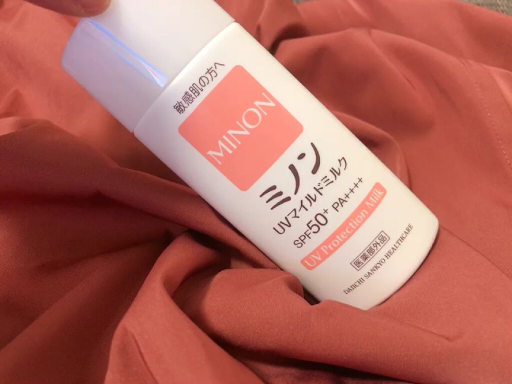 ミノンUVマイルドミルク/ミノン/日焼け止めミルクを使ったクチコミ（1枚目）