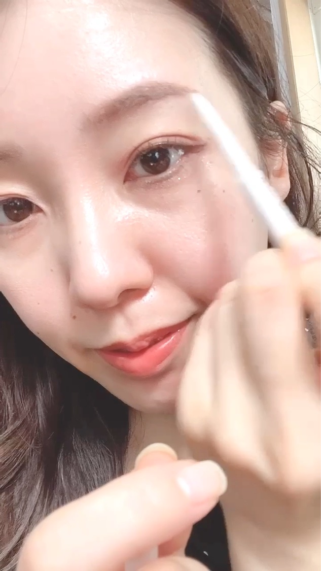 カラーエディットスリムブロウ/excel/アイブロウペンシルの動画クチコミ2つ目