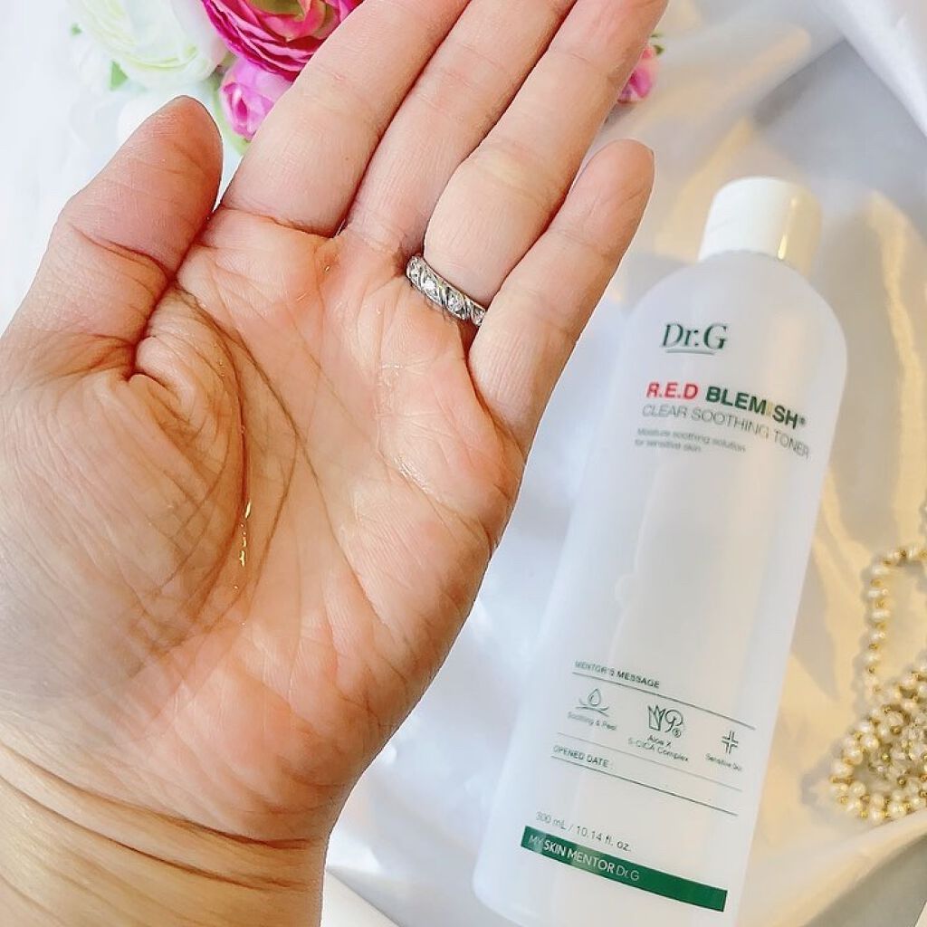 レッドB・Cスムージングクリーム/Dr.G/フェイスクリームを使ったクチコミ（2枚目）