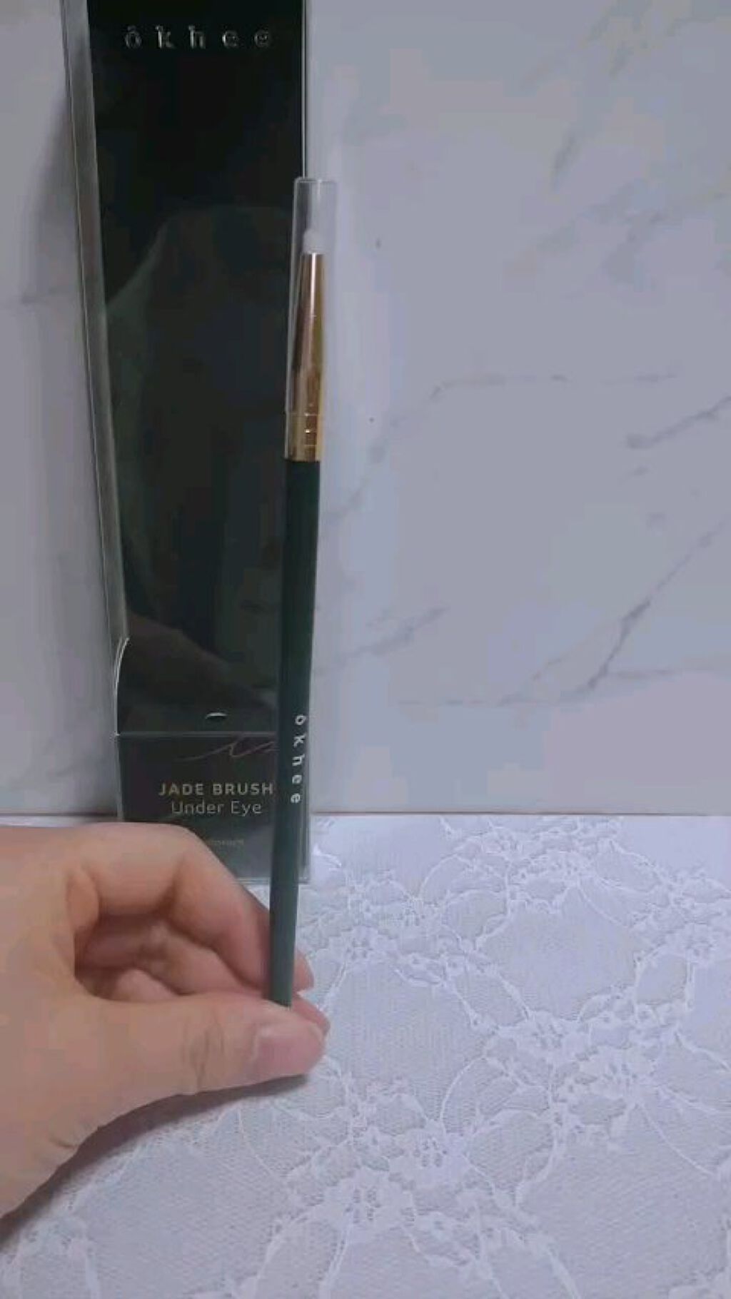 okhee Under Eye Brush(NUN08)/SOOA DOR/メイクブラシの動画クチコミ5つ目