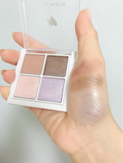 THE アイパレR/b idol/アイシャドウパレットを使ったクチコミ(4枚目)