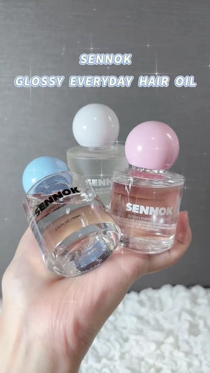 グロッシー エブリデー ヘアオイル ベビーブラッシャー/SENNOK/ヘアオイルの人気ショート動画