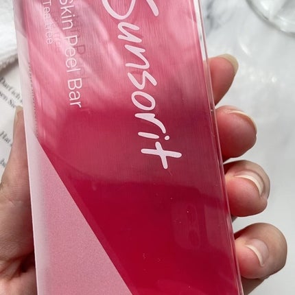 スキンピールバー ティートゥリー/サンソリット/洗顔石鹸を使ったクチコミ(2枚目)