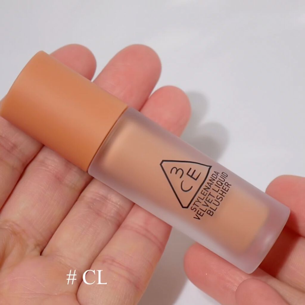 3CE VELVET LIQUID BLUSHER/3CE/リキッドチークの動画クチコミ1つ目