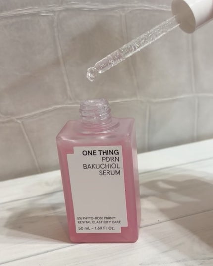PDRNバクチオールセラム/ONE THING/美容液を使ったクチコミ(3枚目)