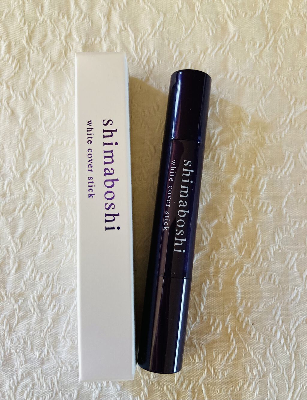 ホワイトカバースティック/shimaboshi/化粧下地を使ったクチコミ（1枚目）