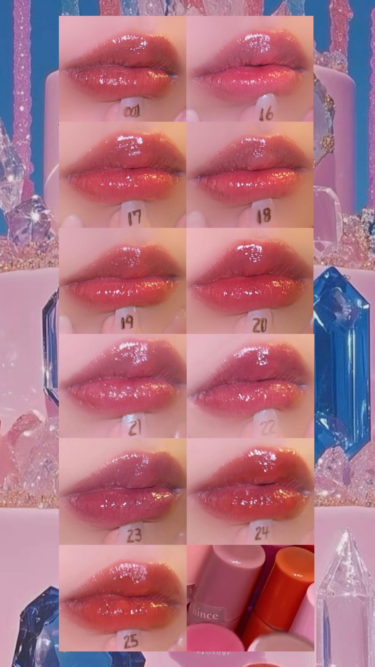 ロウグロウジェルティント R024 パーシモン（ミニ）/hince/リップティントを使ったクチコミ（1枚目）