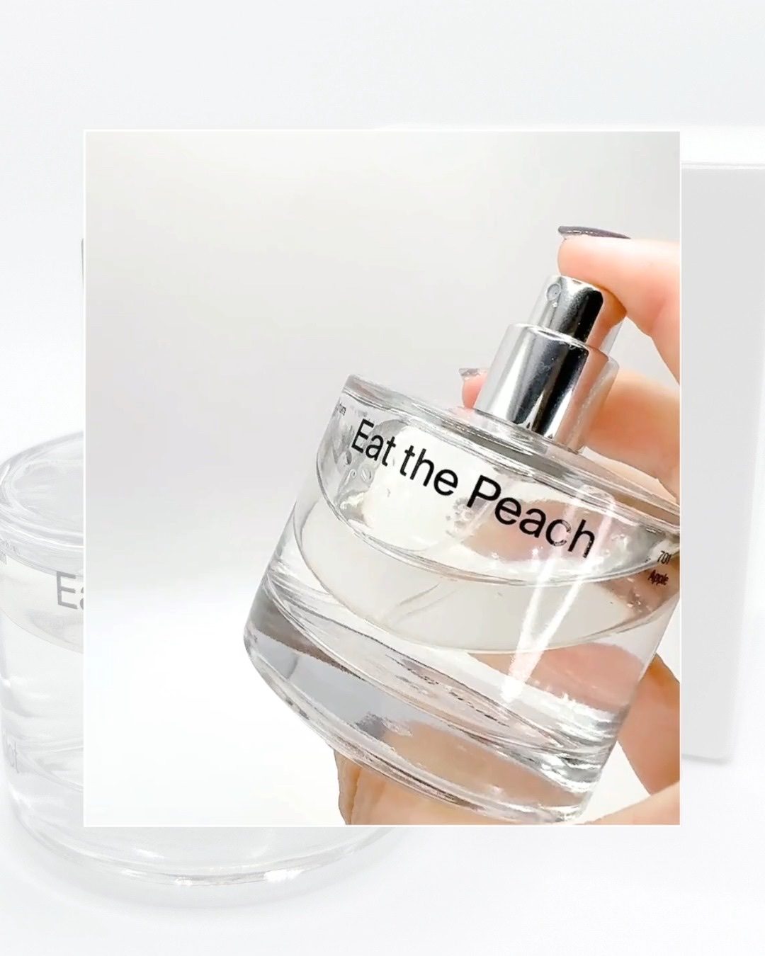 オードパフューム イートザピーチ/Addct/香水(レディース)を使ったクチコミ（3枚目）