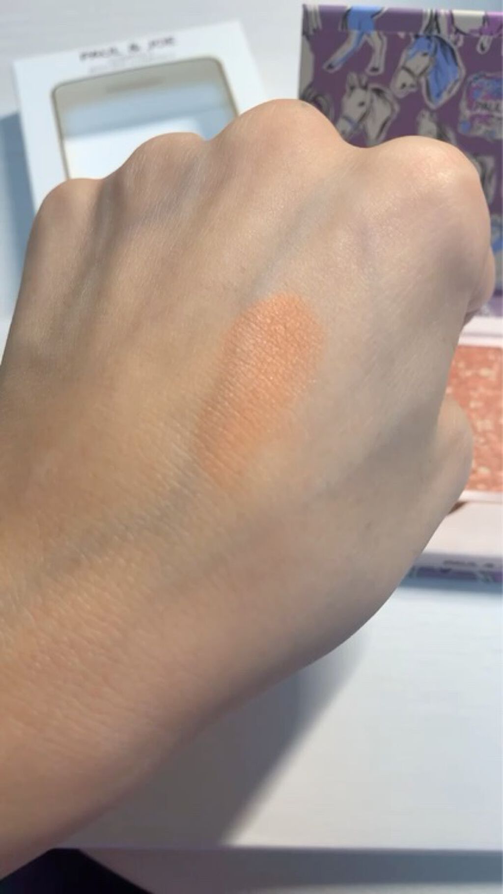 パウダー ブラッシュ L/PAUL & JOE BEAUTE/パウダーチークの動画クチコミ2つ目