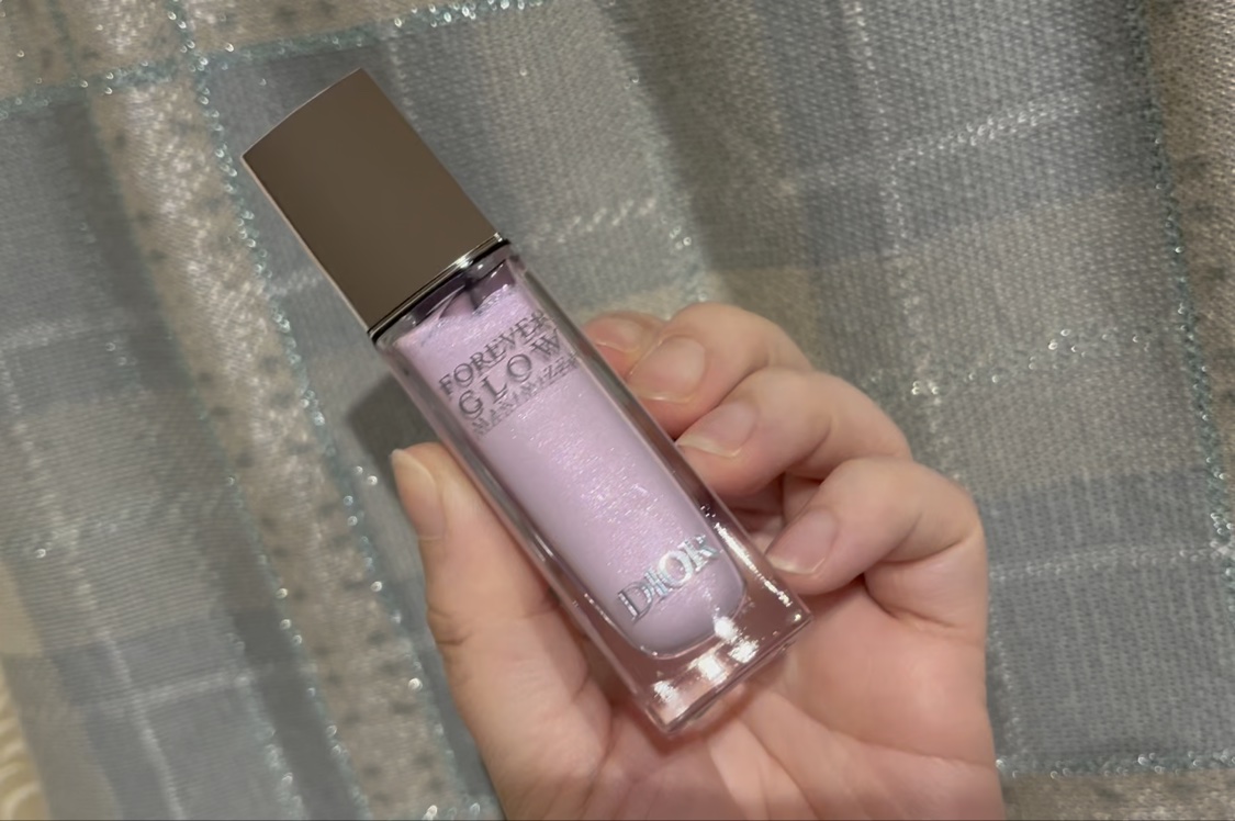 ディオールスキン フォーエヴァー グロウ マキシマイザー 10 ライラック（スプリング コレクション 2025 限定色）/Dior/ハイライトを使ったクチコミ（2枚目）
