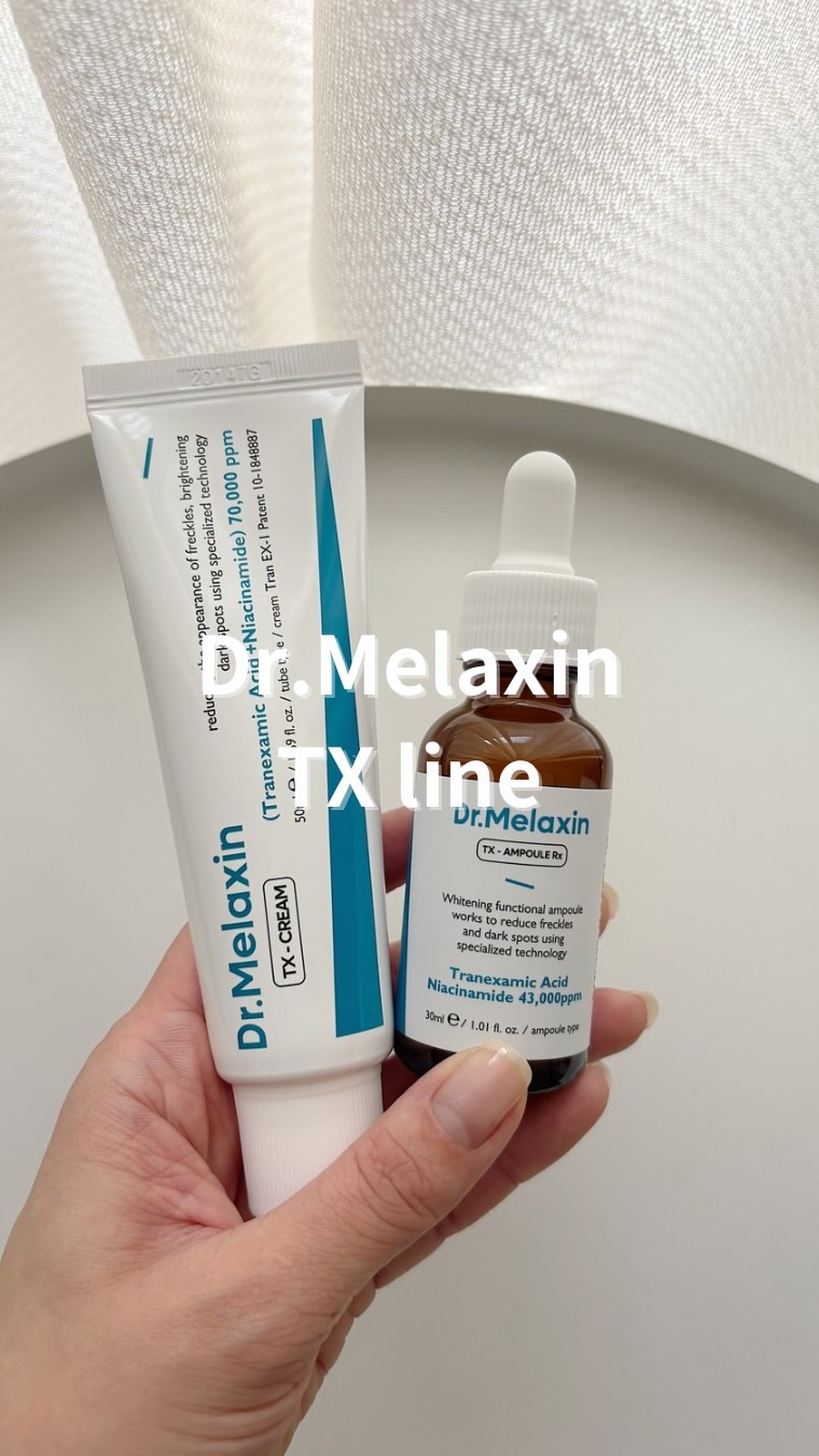 【使うとわかる良さ👀✨】

すっと肌に馴染んでいく浸透の速さとくすみすっ飛ぶ仕上がりが
シンプルで使いやすくて良きでした！

全人類におすすめです！

#drmelaxin #ドクターメラクチン #TX #シミ#肝斑 #色素沈着 #美白 