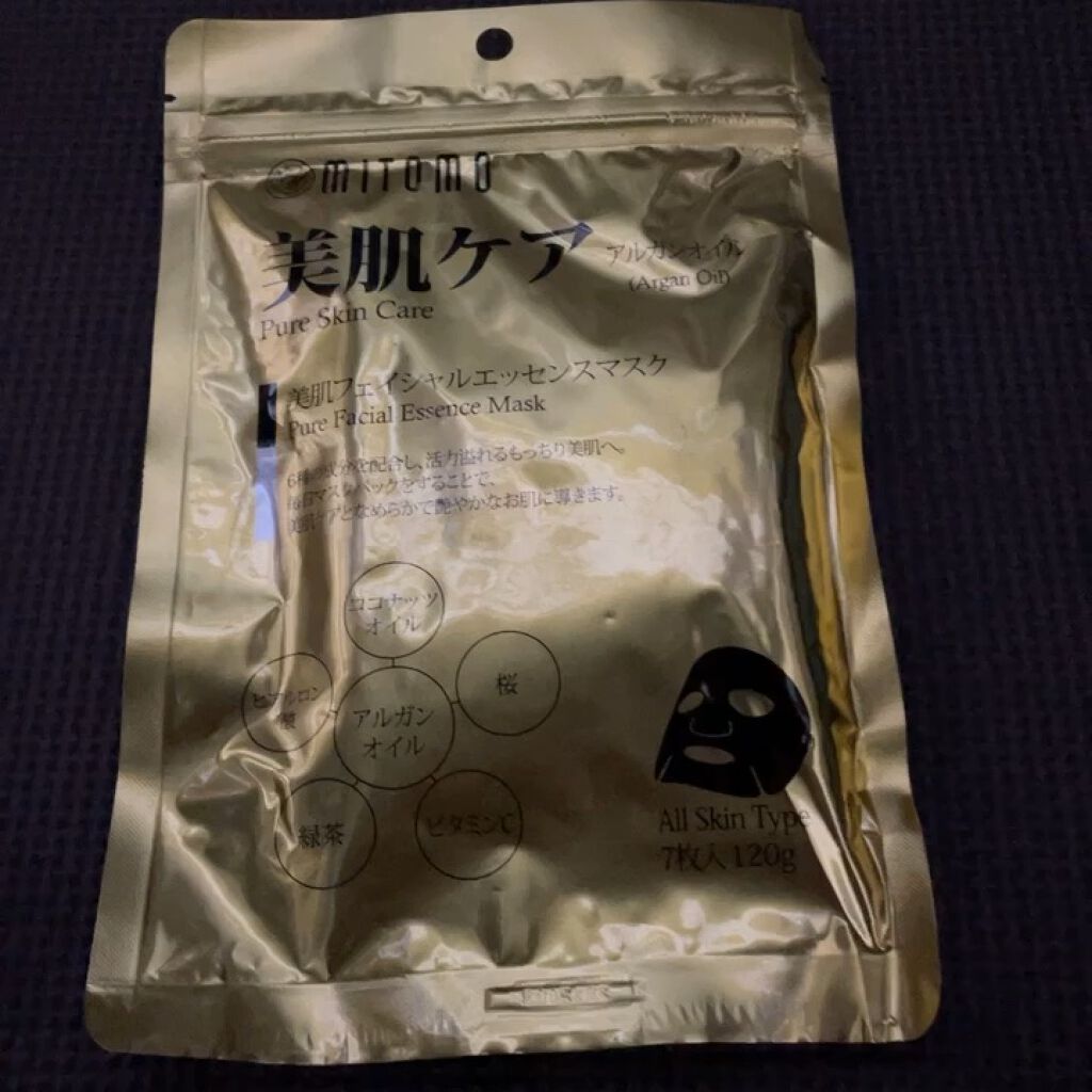 美肌ケア フェイシャルマスク/MITOMO/シートマスク・パックを使ったクチコミ（1枚目）