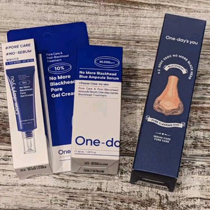 ノーモアブラックヘッド ポアジェルクリーム/One-day's you/フェイスクリームを使ったクチコミ(1枚目)