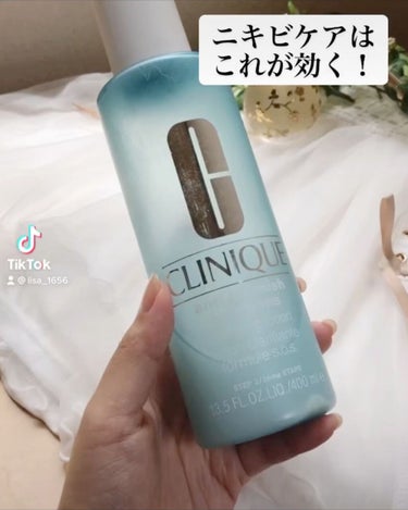 アクネ クラリファイング ローション/CLINIQUE/化粧水の動画クチコミ1つ目