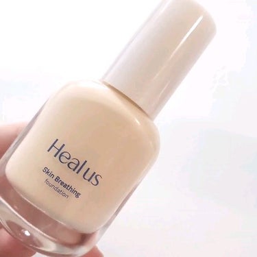 Skin  breathing foundation Glow/Healus/リキッドファンデーションを使ったクチコミ（3枚目）