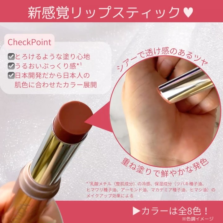 レブロン スーパー ラストラス デューイ シャイン リップスティック/REVLON/口紅を使ったクチコミ（2枚目）